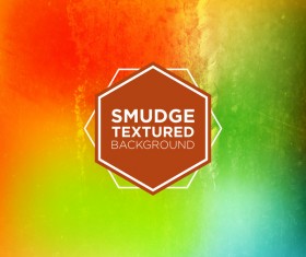 Smudge textured background vector 02