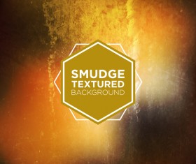 Smudge textured background vector 06