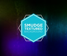 Smudge textured background vector 08