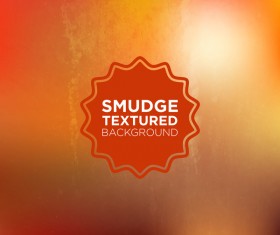 Smudge textured background vector 09