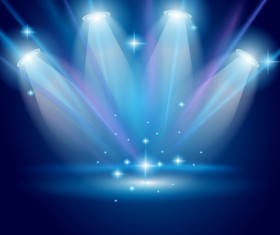 Super Lights Show effect vector 01