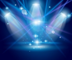 Super Lights Show effect vector 02