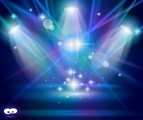 Super Lights Show effect vector 03