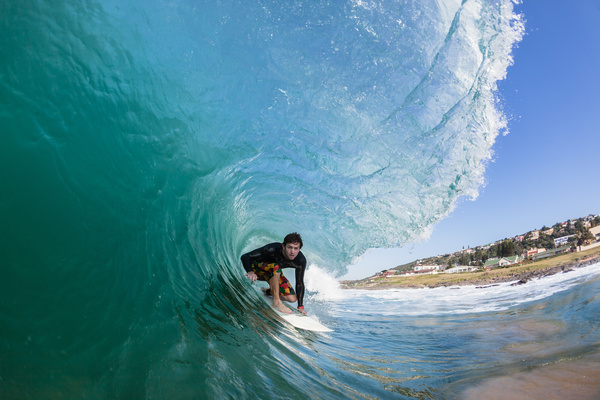 Surfing wave man Stock Photo 04