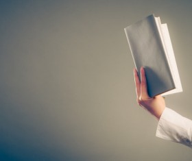 Woman reading a book Stock Photo 02