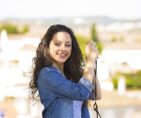 Woman tourist Stock Photo
