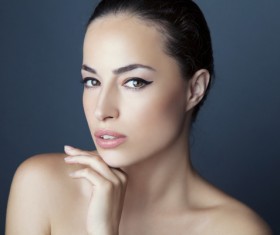 Woman with perfect skin Stock Photo 02