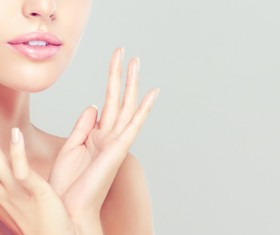 Woman with perfect skin Stock Photo 03