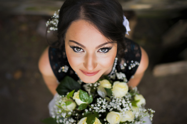 Womans bouquet in hands Stock Photo 07