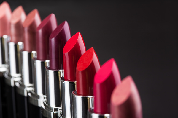 Womens various brand lipstick Stock Photo 11