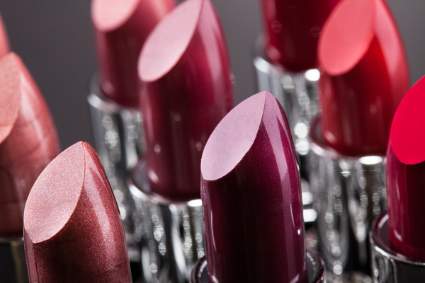 Womens various brand lipstick Stock Photo 12
