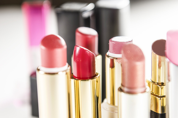 Womens various brand lipstick Stock Photo 15