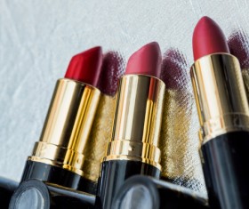 Womens various brand lipstick Stock Photo 16