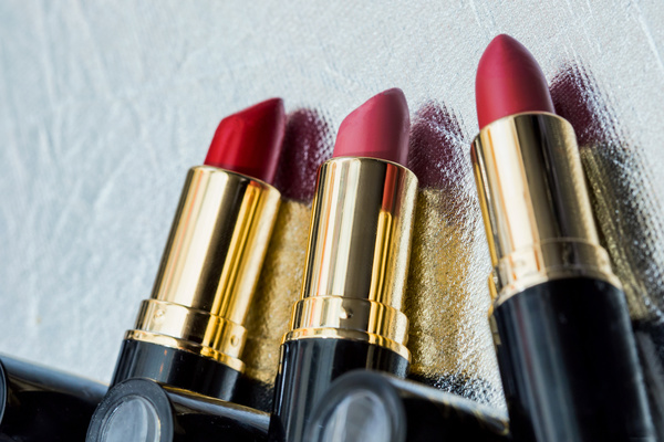Womens various brand lipstick Stock Photo 16