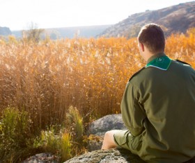 Young Boy Scouts Stock Photo 01