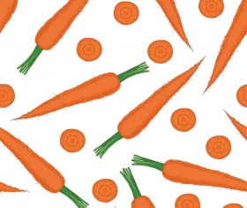 carrot seamless pattern vector 01