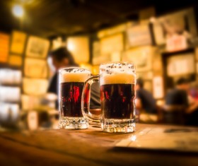 dark beer Stock Photo 03
