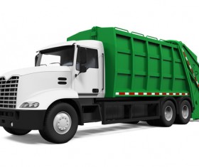 dumpcart garbage truck Stock Photo