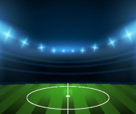 football field background vectors 01