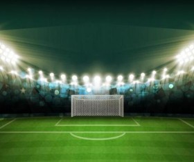 football field background vectors 02