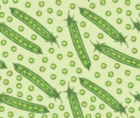 pea seamless pattern vector 01