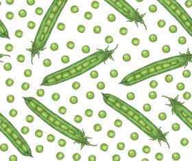 pea seamless pattern vector 02