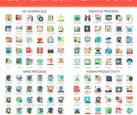 120 Perfect flat icons