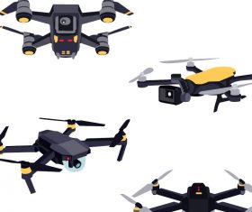 4 Kind drone vector material