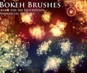 60 Kind Bokeh Effect Photoshop Brushes