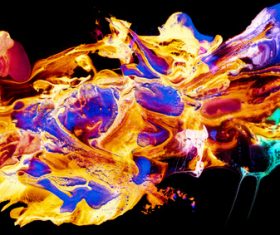 Abstract Paint Stock Photo 07