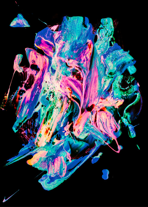 Abstract Paint Stock Photo 09