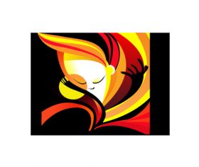 Abstract figures vector