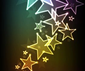 Abstract star background vectors material