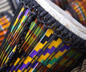 African drum Stock Photo 03