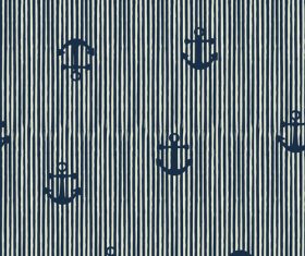 Anchor seamless pattern vector 02
