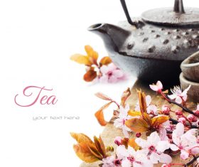 Asian Tea vector template 01