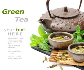 Asian Tea vector template 02