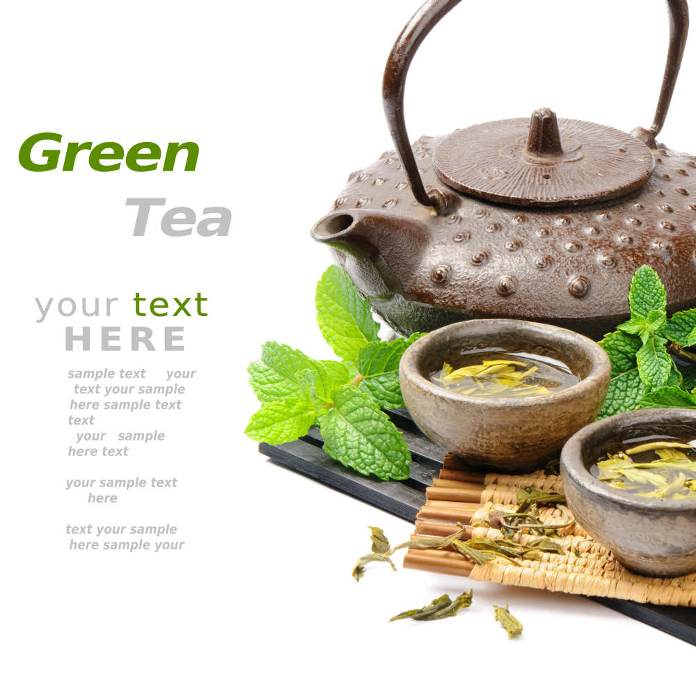Asian Tea vector template 02
