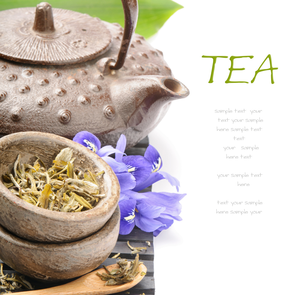Asian Tea vector template 04