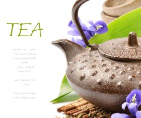 Asian Tea vector template 03