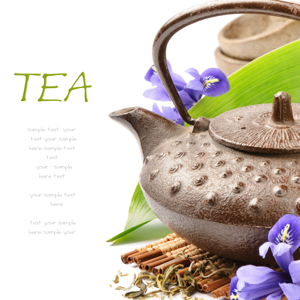 Asian Tea vector template 03