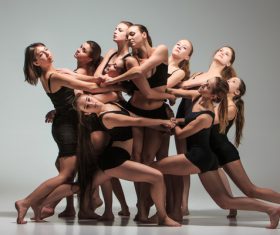 Ballet performances on stage Stock Photo 01