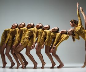 Ballet performances on stage Stock Photo 04