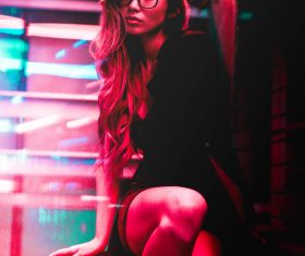 Beautiful attractive young asian girl posing Stock Photo