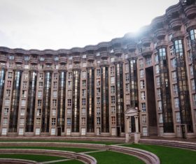 Beautiful classical architecture Stock Photo