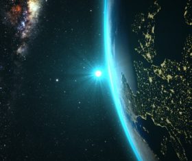 Beautiful planet Stock Photo 04