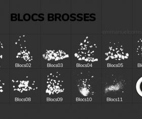Blocs Brosses Photoshop Brushes
