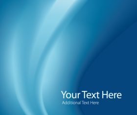 Blue abstract background for you text vector