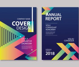 Brochure template vector design 03