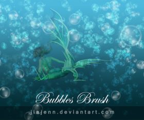 Bubbles Effect Photoshop Brushes